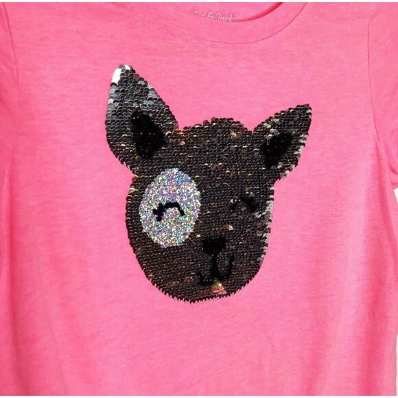 Gap Cat & Jack Wonder Nation Reversible Sequin T-Shirt Bundle Large - Picture 3 of 16